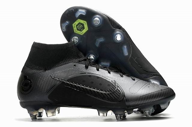 Nike Mercurial Superfly 8 Elite SG Men's Football Shoes Black-10 - Click Image to Close